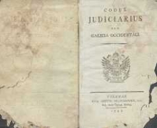 Codex judiciarius pro Galicia occidentali