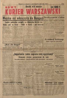 Nowy Kurjer Warszawski, 1941, nr 81