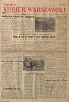 Nowy Kurjer Warszawski, 1942, R. 4, nr 234