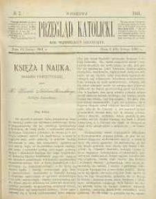 Przegląd Katolicki, 1901, R. 39, nr 7