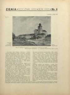 Ziemia, 1935, R. 25, nr 4