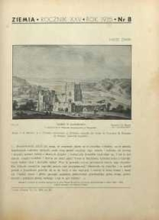 Ziemia, 1935, R. 25, nr 8