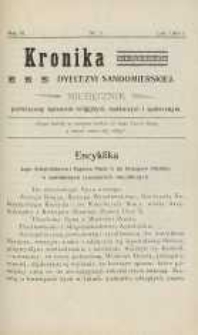 Kronika Diecezji Sandomierskiej, 1913, R. 6, nr 2