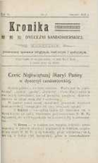 Kronika Diecezji Sandomierskiej, 1913, R. 6, nr 7