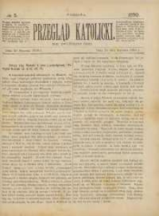 Przegląd katolicki, 1890, R. 28, nr 5