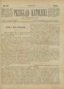 Przegląd Katolicki, 1890, R. 28, nr 45