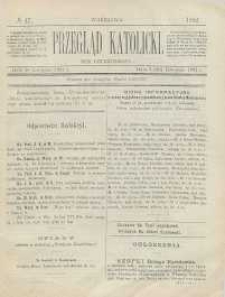 Przegląd Katolicki, 1902, R. 40, nr 47