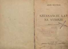 Szesnaście lat na Sybirze