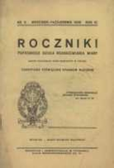 Roczniki papieskiego dzieła rozkrzewiania wiary, 1930, R. 6, nr 5