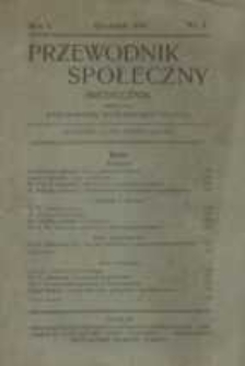 Przewodnik społeczny : miesięcznik poświęcony Kierownictwu Stowarzyszeń Polskich , 1919, R. 1, nr 3
