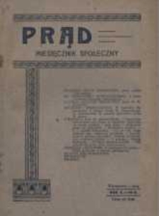 Prąd : Miesięcznik poświęcony zagadnieniom wychowania społeczno-narodowego, 1913, R. 5, nr 9