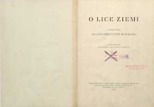 O lice ziemi : wybór pism