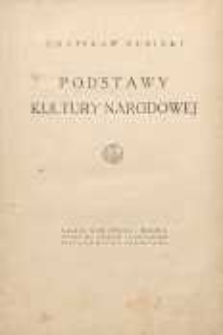 Podstawy kultury narodowej