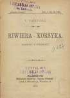 Riwiera - Korsyka : kartki z podróży