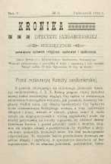 Kronika Diecezji Sandomierskiej, 1912, R. 5, nr 9