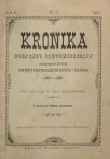 Kronika Diecezji Sandomierskiej, 1909, R. 2, nr 2
