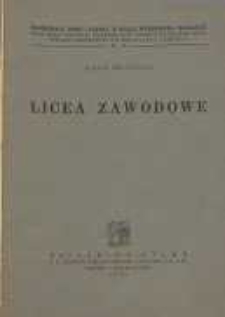 Licea zawodowe