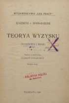 Teorya wyzysku