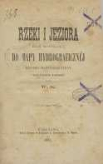 Rzeki i jeziora tekst objaśniający do mapy hydrograficznej dawnej Słowiańszczyzny części północno-zachodniej