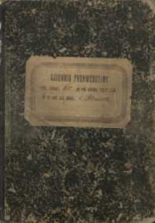 Dziennik Frekwencyjny na rok szkolny 1931/32 : klasa III