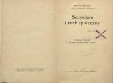 Socyalizm i ruch społeczny