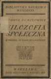 Filizofia społeczna