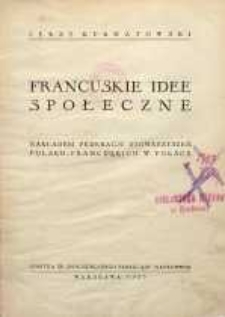 Francuskie idee społeczne