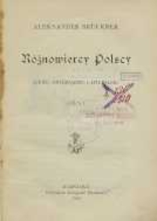 Różnowiercy polscy : szkice obyczajowe i literackie