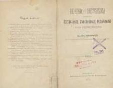 Pogadanki i spostrzeżenia z dziedziny fizjologii, psychologii, pedagogiki i nauk przyrodniczych