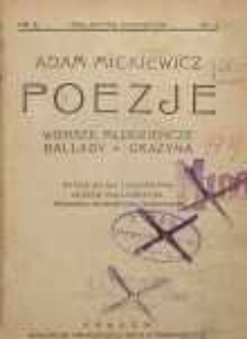 Poezje : wiersze młodzieńcze, Ballady, Grażyna