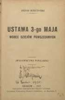 Ustawa 3-go Maja wobec dziejów powszechnych