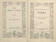 Pisma Adama Mickiewicza T. 6