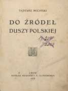 Do źródeł duszy polskiej