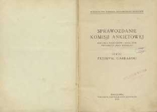 Sprawozdanie Komisji Ankietowej : badanie warunków i kosztów produkcji oraz wymiany T.15, Przemysł garbarski