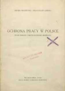 Ochrona pracy w Polsce : (stan obecny i drogi dalszego rozwoju)