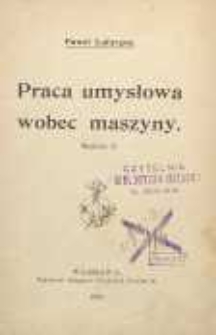 Praca umysłowa wobec maszyny
