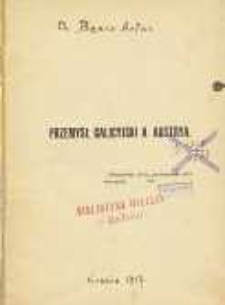 Przemysł galicyjski a Austrya