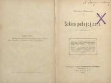 Szkice pedagogiczne