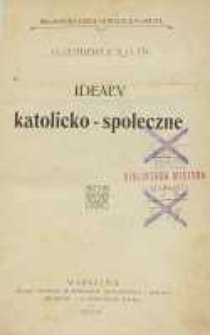 Ideały katolicko-społeczne