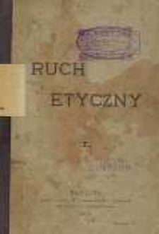 Ruch etyczny. Zarys rozwoju towarzystw kultury etycznej