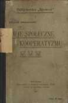 Ideje społeczne kooperatyzmu