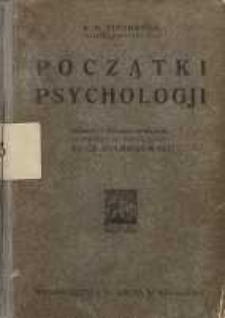 Początki psychologji