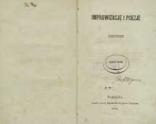 Improwizacje i poezje