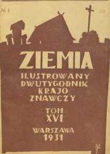 Ziemia, 1931, R. 16, nr 1