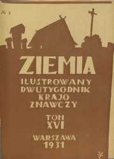 Ziemia, 1931, R. 16, nr 4