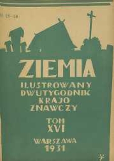 Ziemia, 1931, R. 16, nr 15/16