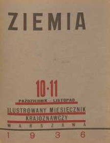 Ziemia, 1936, R. 26, nr 10/11