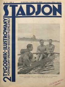 Stadjon : Ilustrowany Tygodnik Sportowy, 1932, R. 10, nr 12
