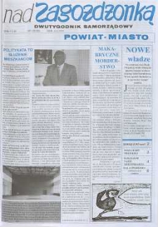 Nad Zagożdżonką, 1999, nr 1