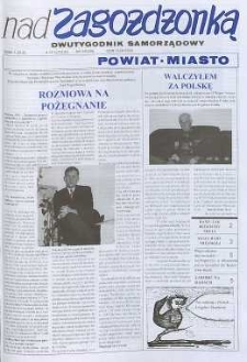 Nad Zagożdżonką, 1999, nr 3